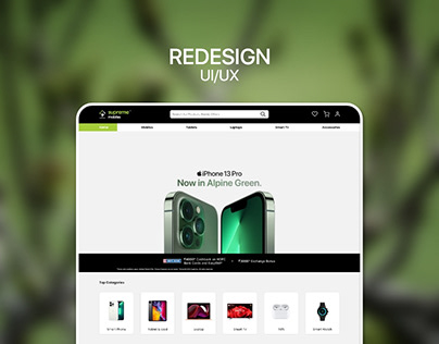 Ecommerce Website | Redesign UI/UX
