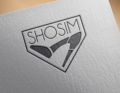 SHOSIM Shoes Logo Design