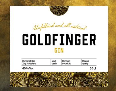 Goldfinger Gin