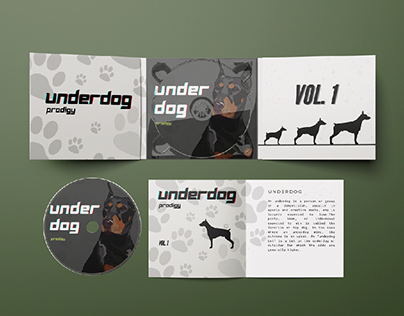 Underdog project CD Digipack and magazine 05/22
