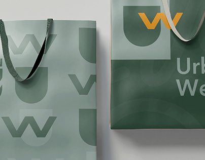 UW LND is a light and elegant logo for urban wears