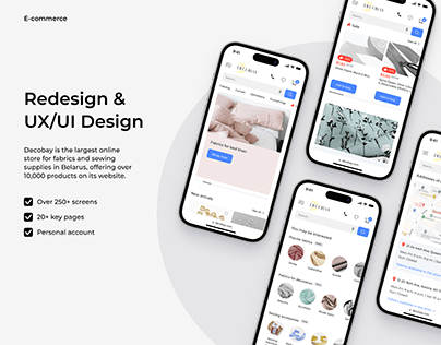 Project thumbnail - Decobay | Redesign & UX/UI Design