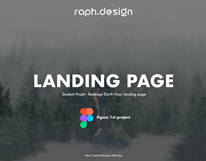 EARTH HOUR - Redesign Landing Page