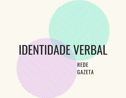 Identidade Verbal: Rede Gazeta