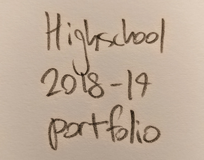 High School Portfolio 2018-19 Alex Wolinski