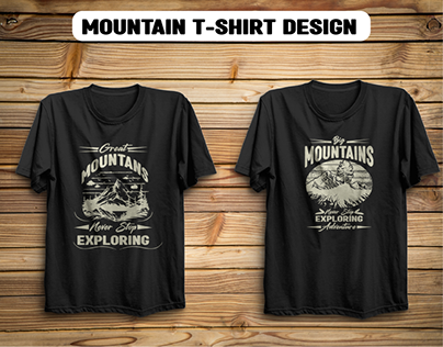 Mountain t-shirt design