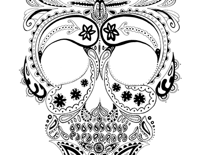Paisley Skull