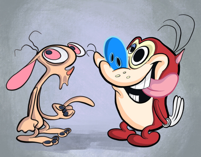 Ren & Stimpy fanart