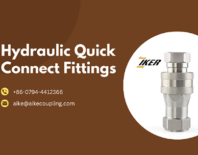 Hydraulic Quick Connect Fittings by IKER Couplings