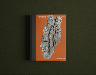 Kamienie, minerały- cover design