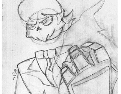 Ai & Ps: Mystery Skulls fanart