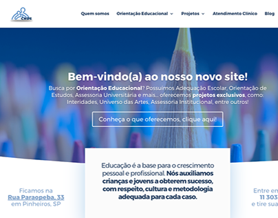 Site - CAOE Educacional