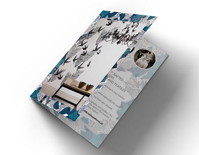 Brochure for bespoke wallpapers collection
