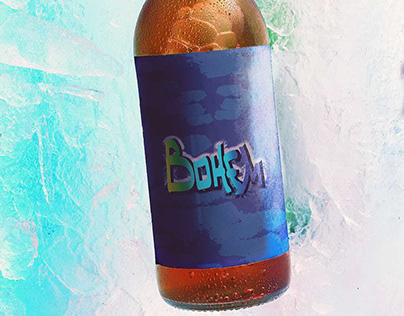 Бохем (Bohem) - Beer Bottle Design
