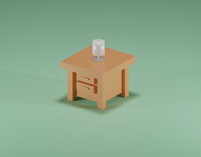 Little lamp table