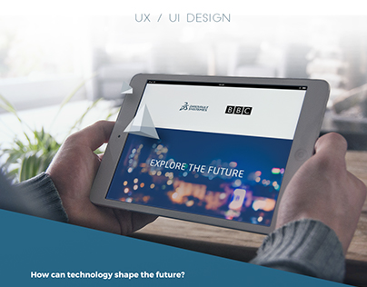 Explore the future app UX/ UI