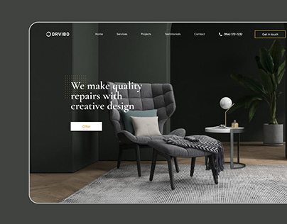 ORVIBO Landing Page Design