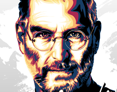 Steve Jobs Illustration
