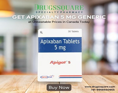 Order Apixaban 5 mg Generic tablet online at Best Price