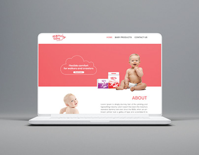 Mommy Care Website Design