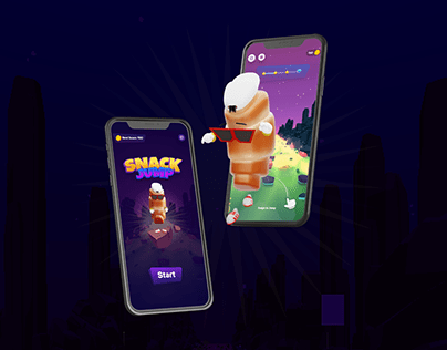 Snack Jump. Mobile Game