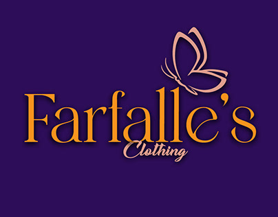 Logotipo Farfalle's Clothing