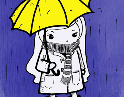 A Yellow Umbrella