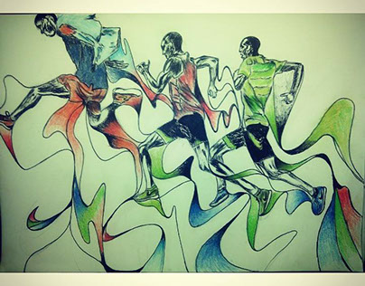 Nike running spring free 2015 drawing part 1