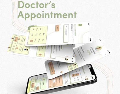 Doctor's Appointment app Free UI kit