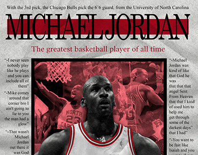 "Michael Jordan Magazine" by DaRocha