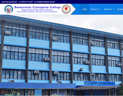 Immaculate Conception College Balayan Website