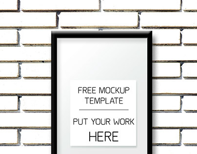FREE - Photo Frame Mockup Template