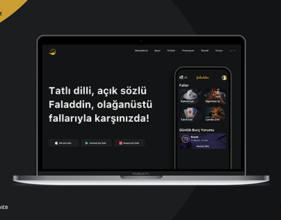 Faladdin.com Landing Page