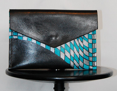 Hand-Painted Leather Bag