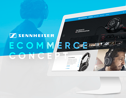 Sennheiser Ecommerce Redesign Concept - UI/UX