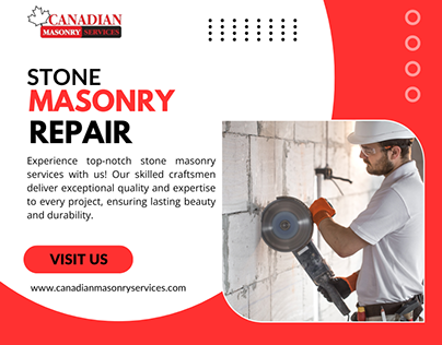 Professional Stone Masonry Repair by Canadian Masonry