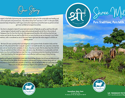 Dairy farm - Story and Benefits brochure