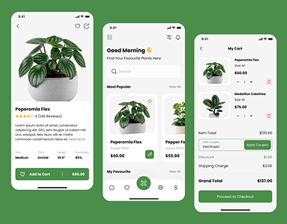 Plant App UI Kit V1