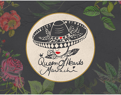Queen Of Hearts Mariachi :: Branding