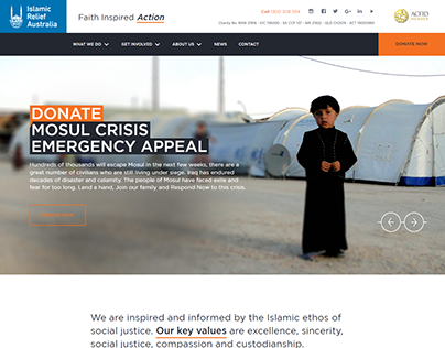 WordPress Crowd Funding website for Islamic Refugees
