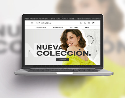 Landing page website - Tienda de ropa