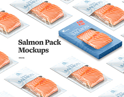 Salmon Pack Mockups