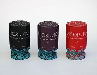Licorice packaging design
