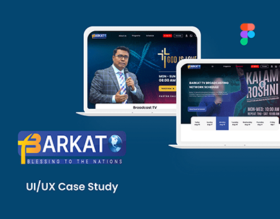 BARKAT TV (Website) UI/UX case study