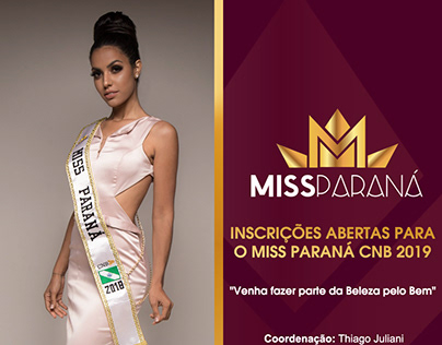 Miss e Mister Parana CNB 2019