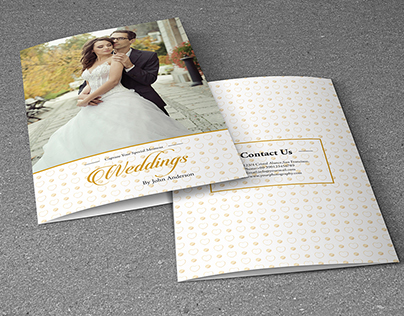 Wedding Photography Brochure Template