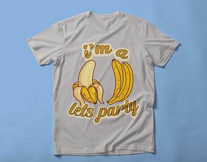 Banana custom T-shirt design