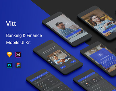 Vitt - Banking & Finance UI Kit