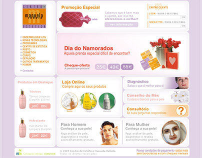 Website Manuela Rebelo