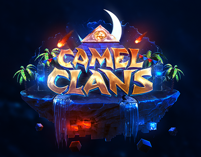 Fantasy Game Logo - Camel Clans